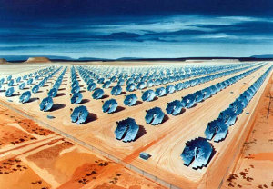 Stirling solar array artist 300