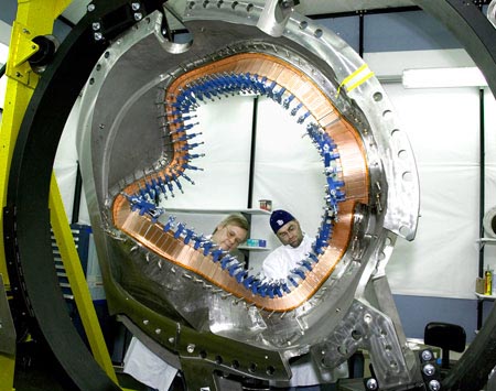 stellarator bobine bridee