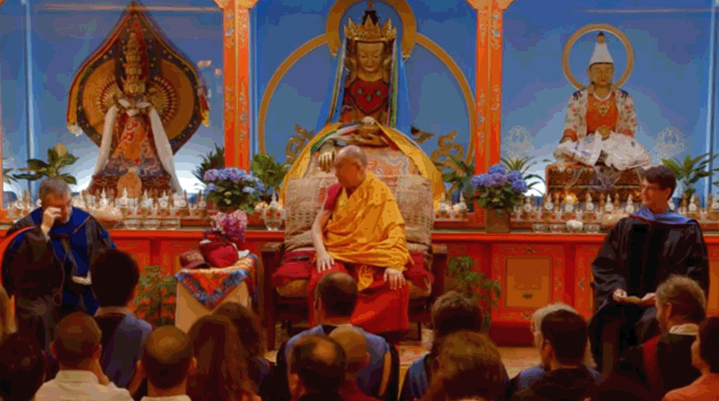 Alexander et Dalai Lama