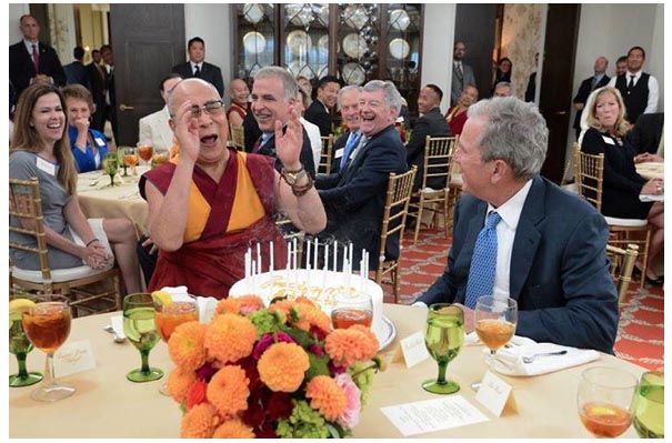 Dalai Lama 80 ans