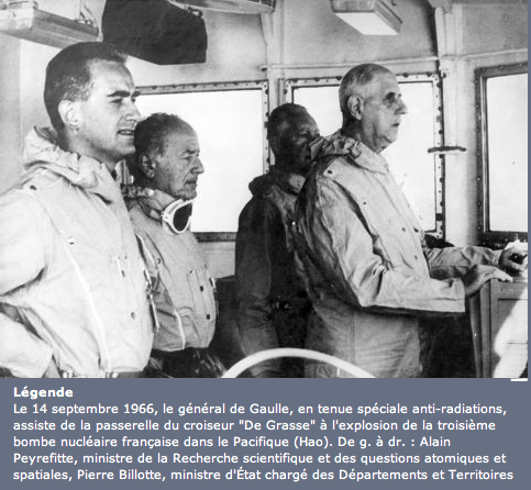 드골은 2번째 핵실험